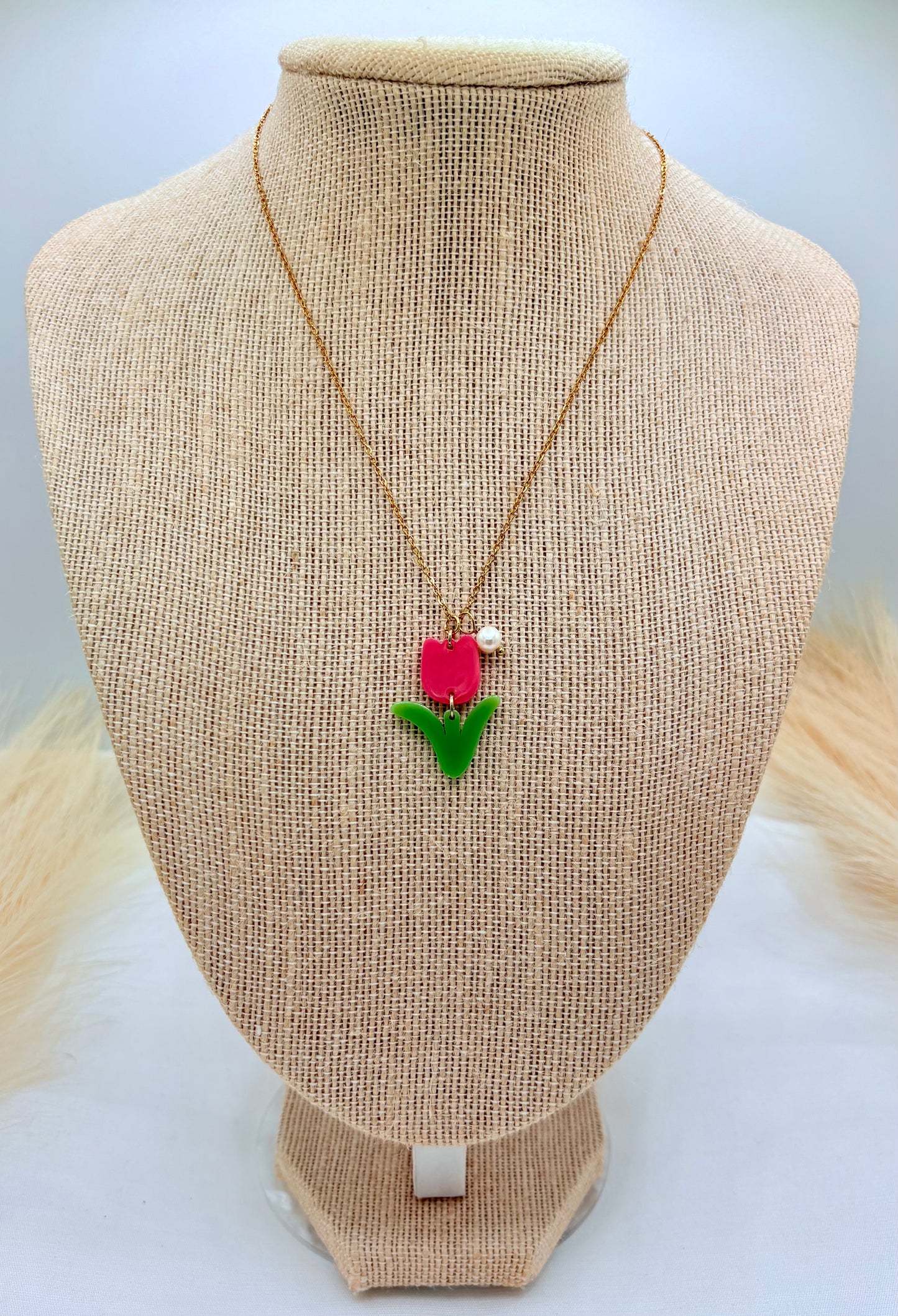 Tulip Rose Necklace