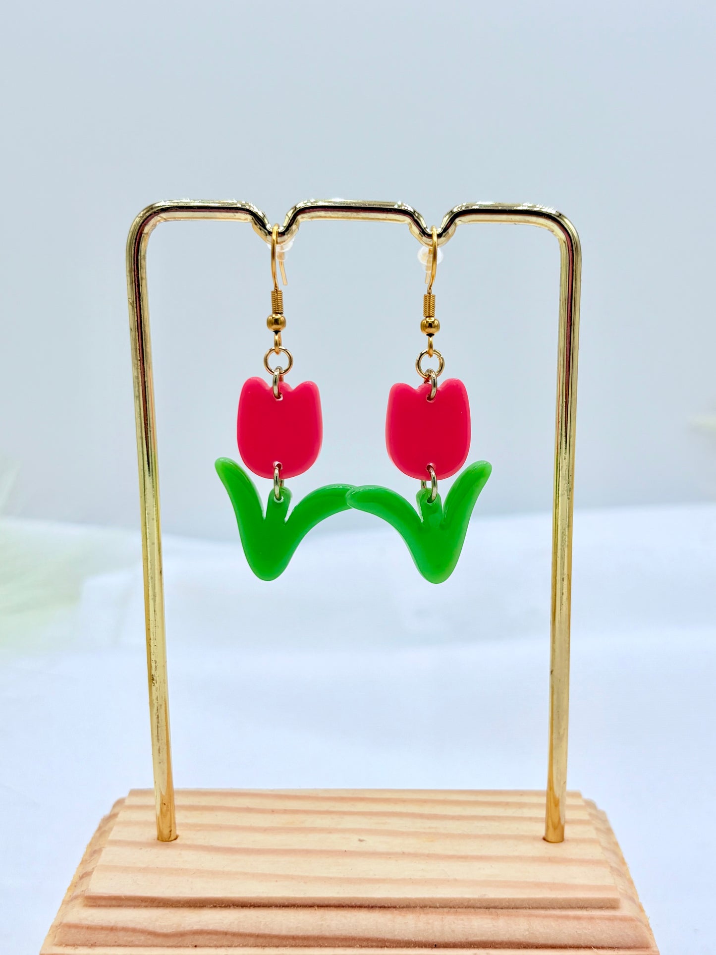 Tulip Rose Earring