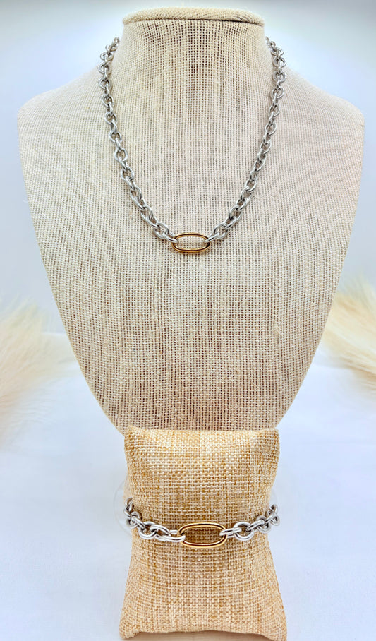 Silver & Gold Elegance Set
