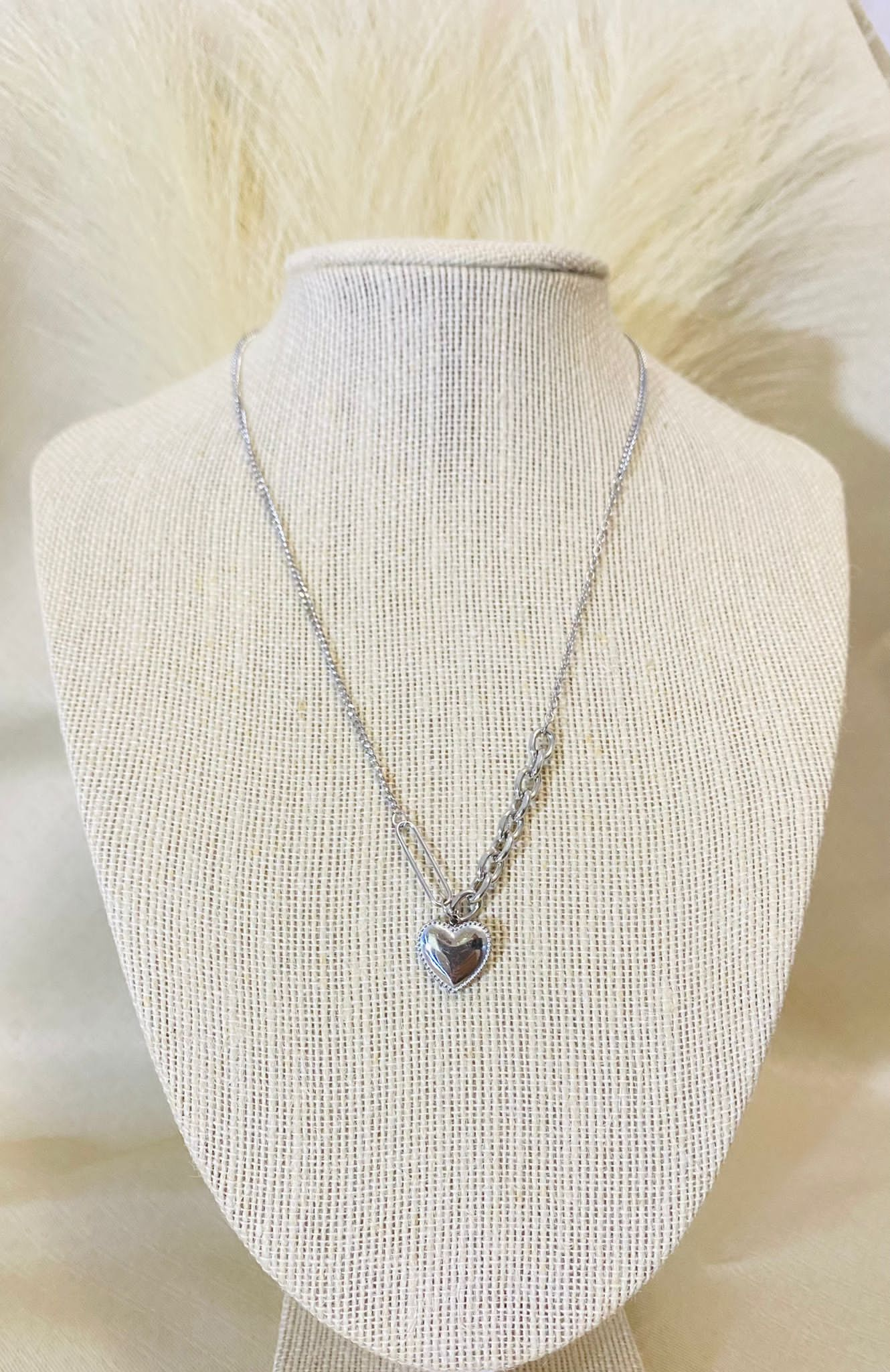 Silver Heart Necklace