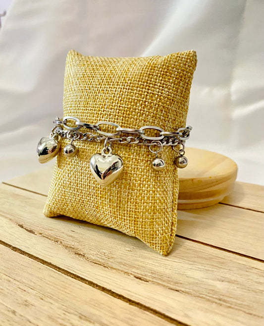 Shining Heart Bracelet